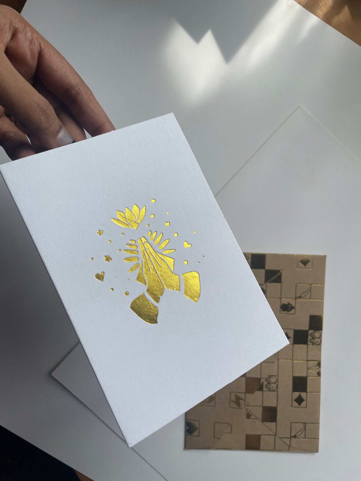 Sorry Please Thankyou Greeting Card with Envelope