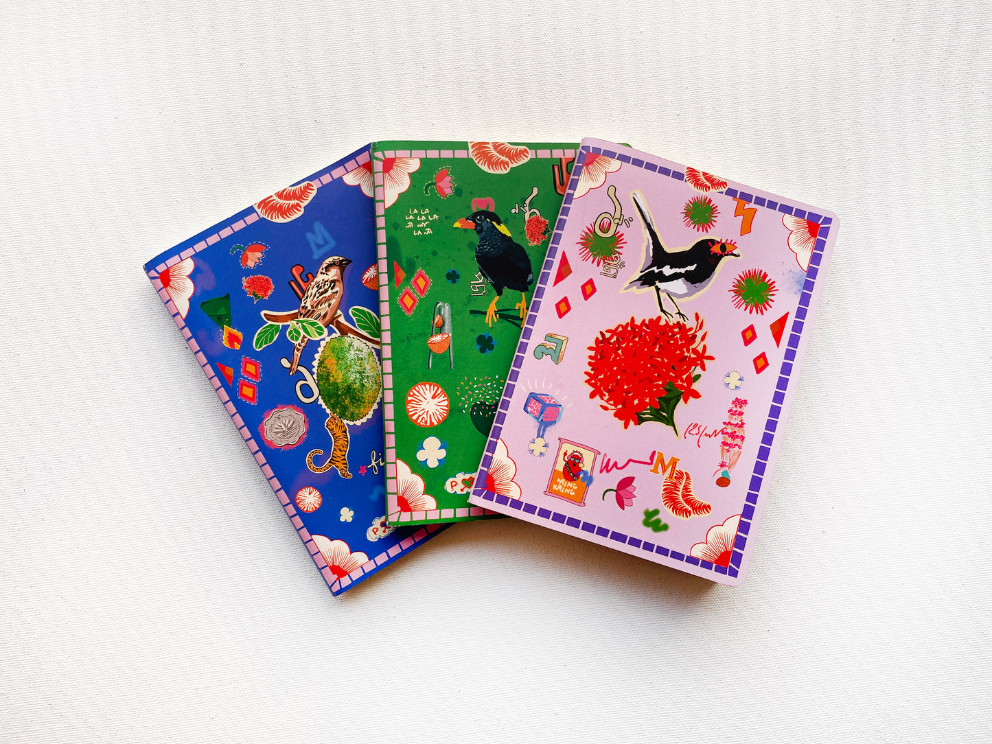 Moina Doyel Choroi Passport Size Notebook Set