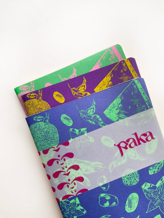 Deshi Fruit Pack Passport Size Notebook Set